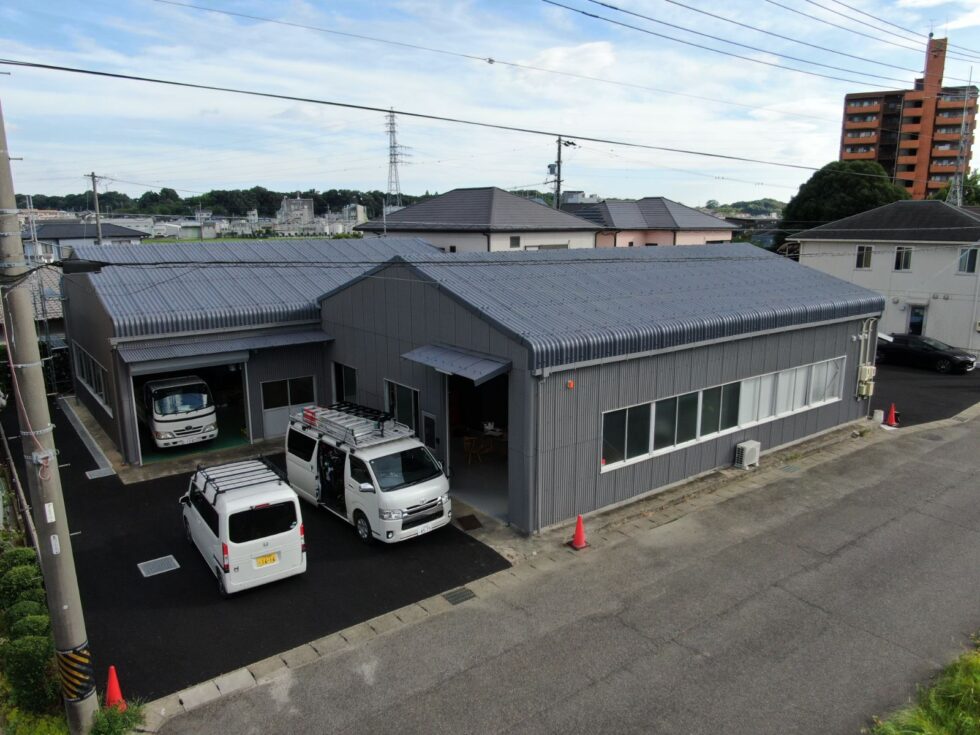 【みよし市　外壁塗装・内壁塗装　会社様工場】