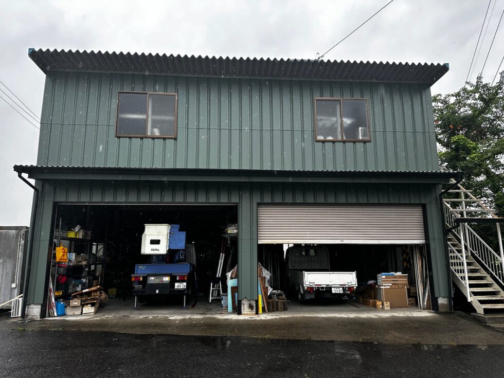 【みよし市　外壁塗装・屋根塗装　会社様工場】