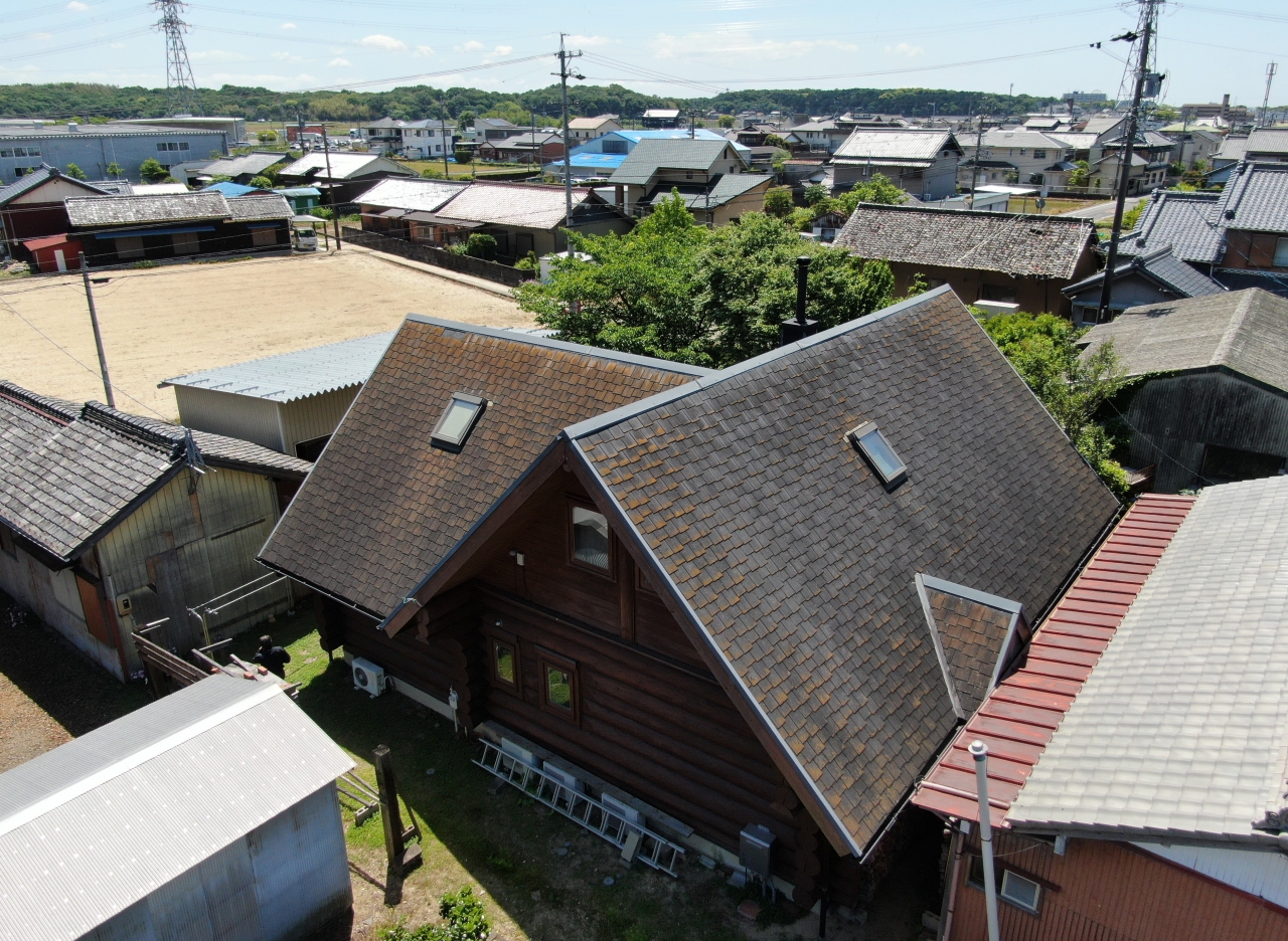 【みよし市　屋根塗装　D様邸】
