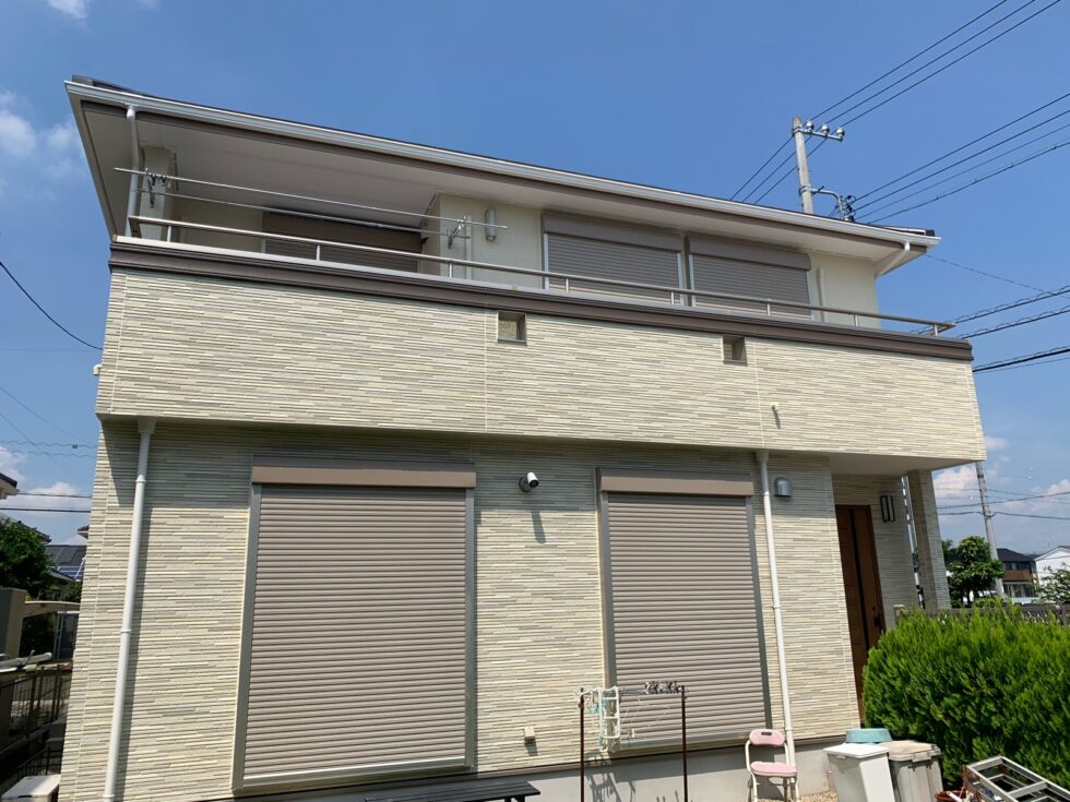 【豊田市　外壁塗装・防水塗装　I様邸】