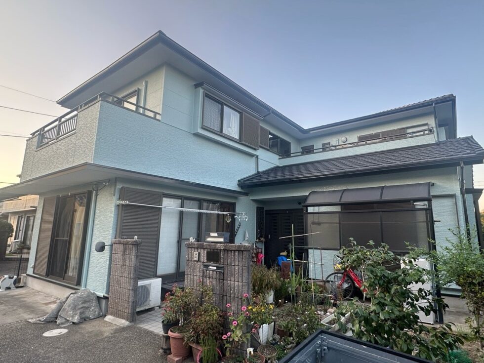 【みよし市　外壁塗装・防水塗装　S様邸】
