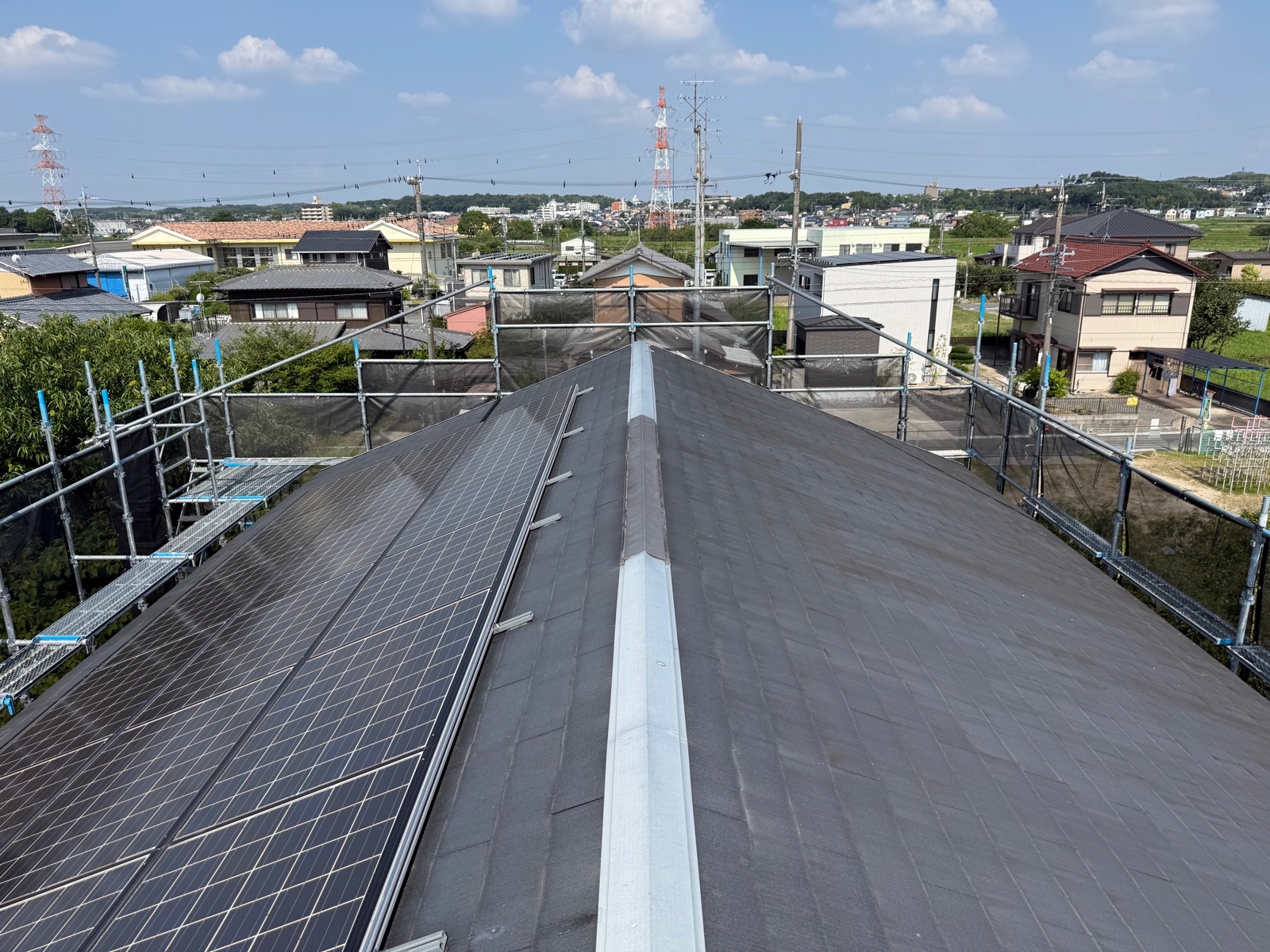 みよし市三好町|外壁塗装|屋根塗装|外壁一部板金工事|T様邸